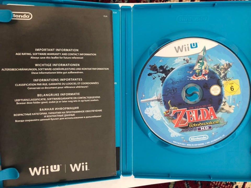 Zelda Windwaker HD Nintendo Wii U