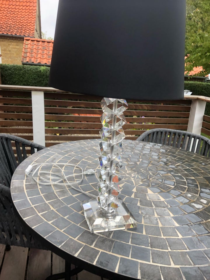 Lampe, Glas med skærm