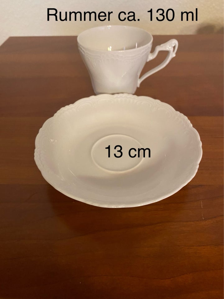 Porcelæn Kaffestel königlich