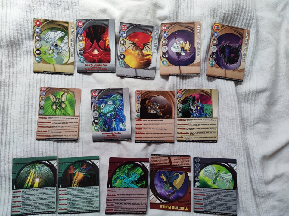 Samlekort, Bakugan kort