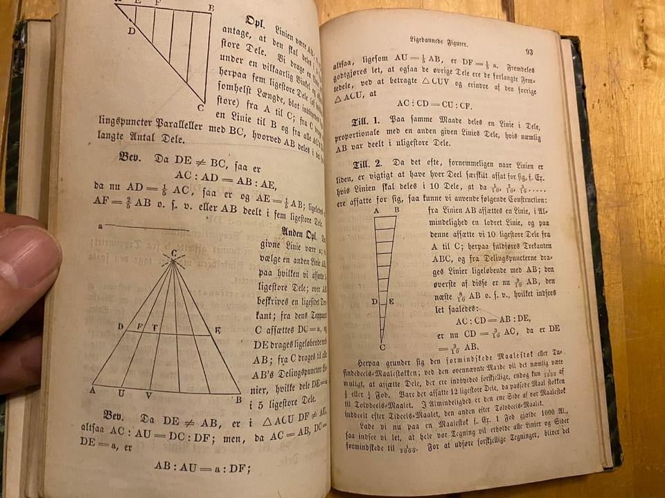 Geometri, Georg Frederik Ursin,