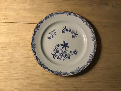 Porcelæn middagstallerken