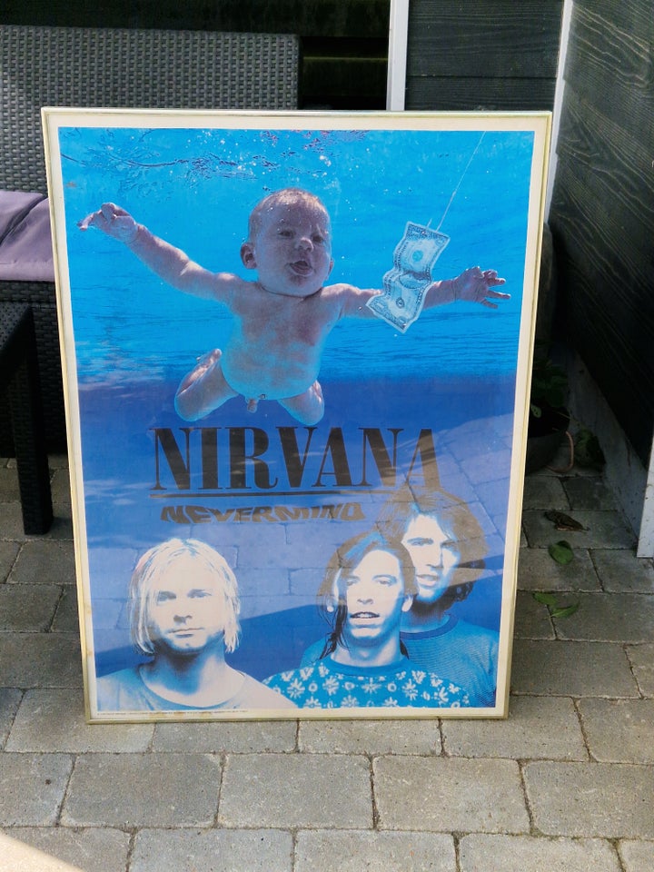 Plakat - tryk Nirvana motiv: