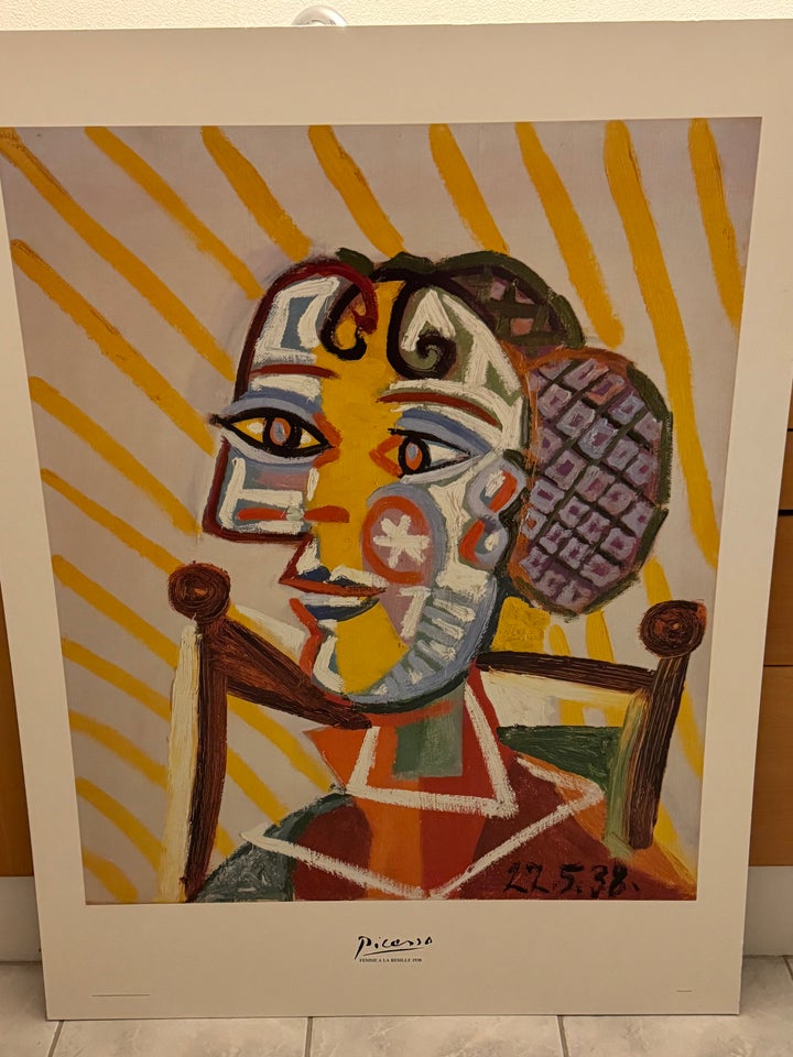 Plakat på tyk plade, Pablo Picasso,