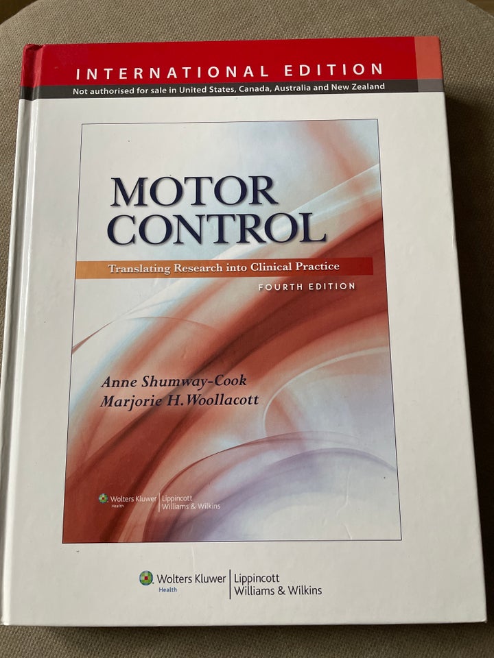 Motor Control, Shumway-Cook og