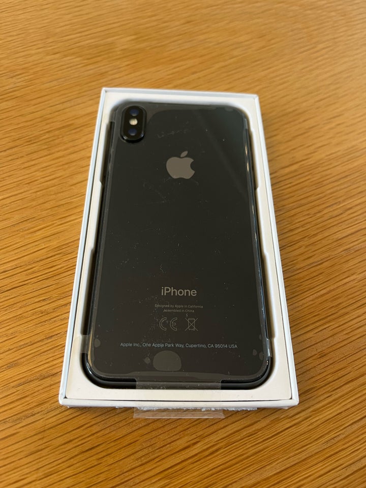 iPhone X 256 GB sort