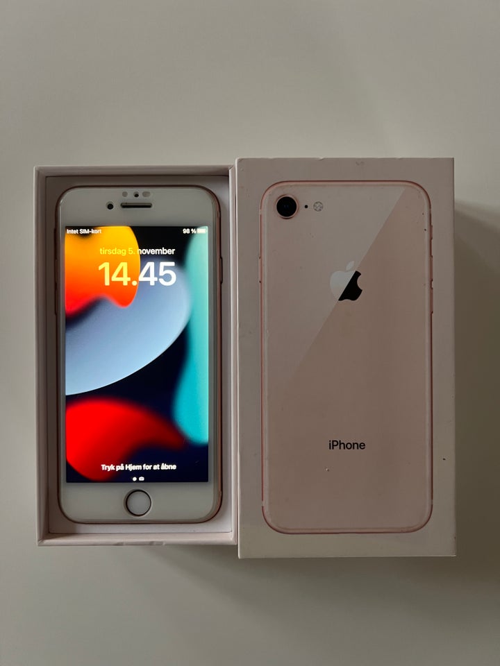 iPhone 8, 64 GB, guld