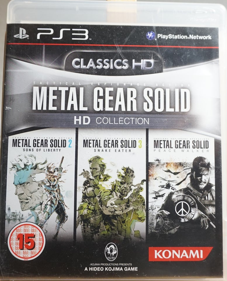 Metal Gear Solid HD Collection PS3