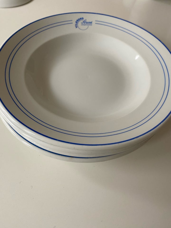 Porcelæn Desserttallerkener