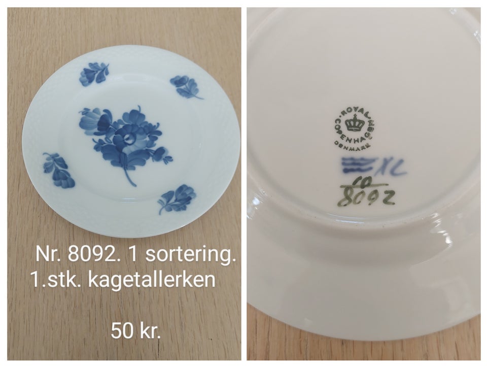 Porcelæn Forskelligt Royal