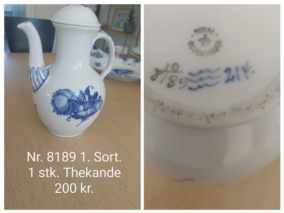 Porcelæn Forskelligt Royal