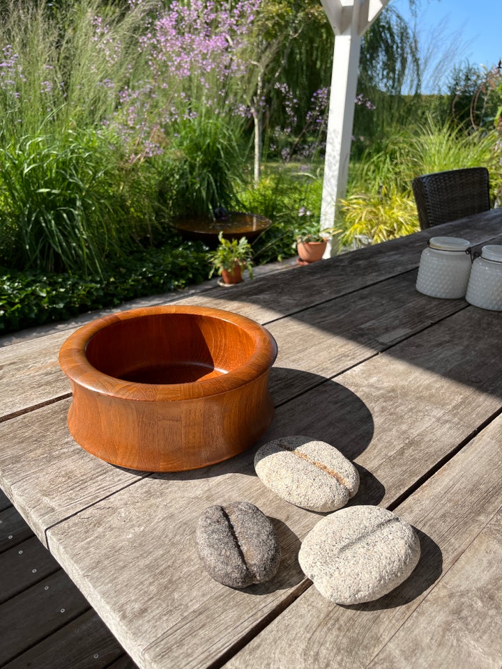 Teak skål dansk design Digsmed