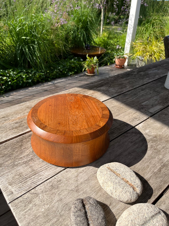 Teak skål dansk design Digsmed