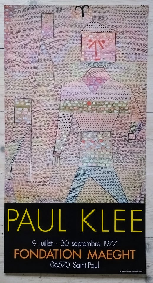 Udstillingsplakat Paul Klee