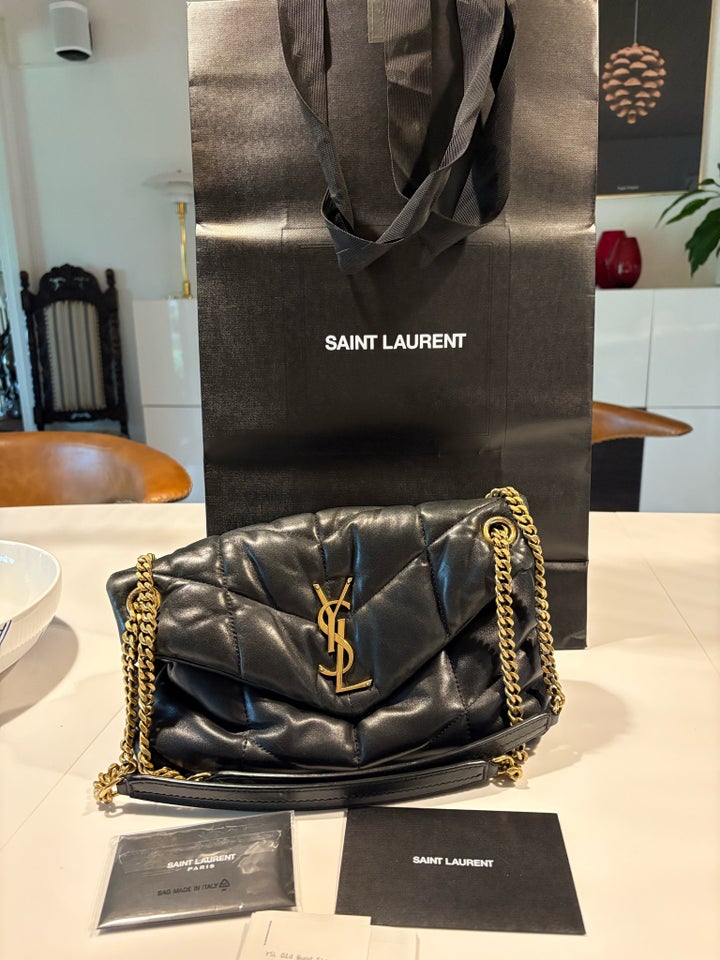 Skuldertaske, Yves Saint Laurent,