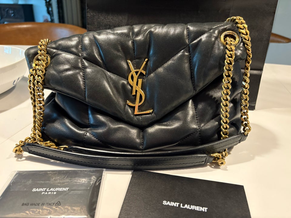 Skuldertaske, Yves Saint Laurent,