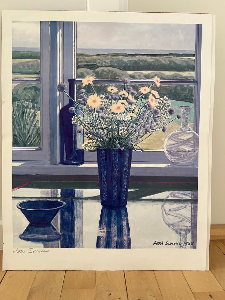 Tryk Lars Swane motiv: Blomster