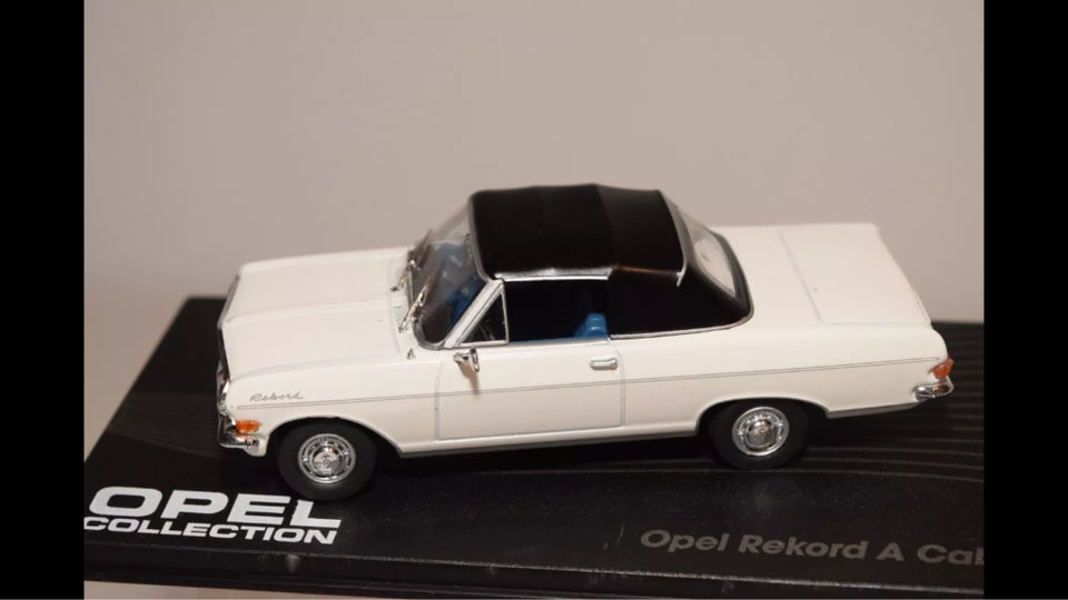 Modelbil Opel Rekord A Cabriolet