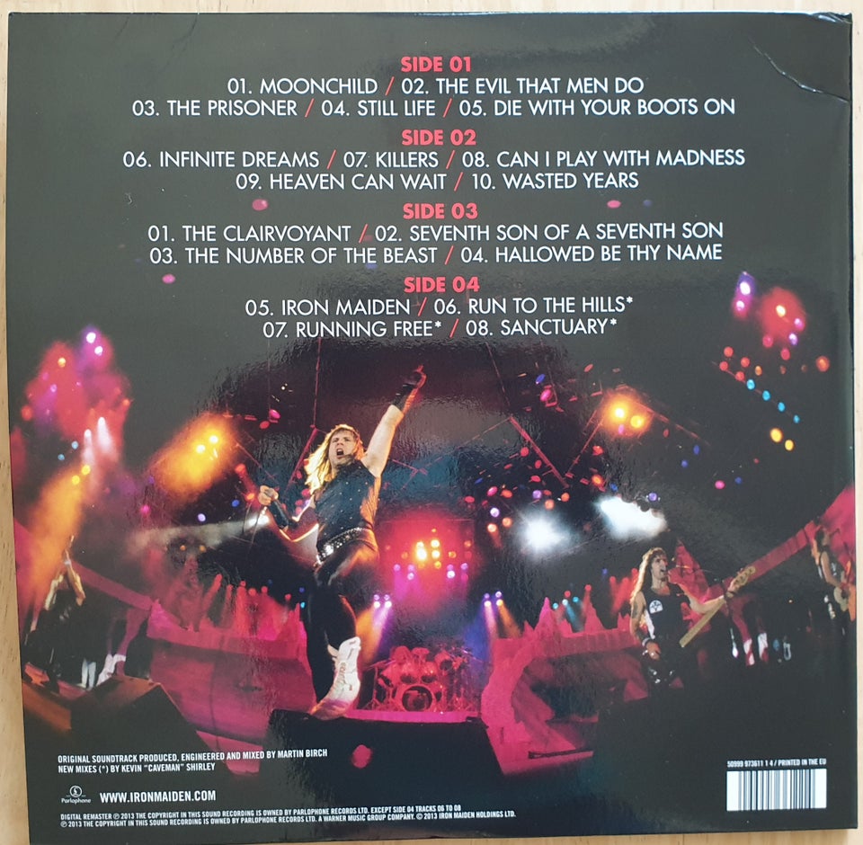 LP, Iron Maiden, Maiden England 88