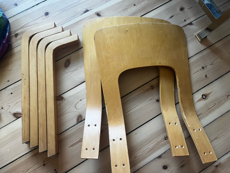 Alvar Aalto, Chair 66 , 4x bagben og