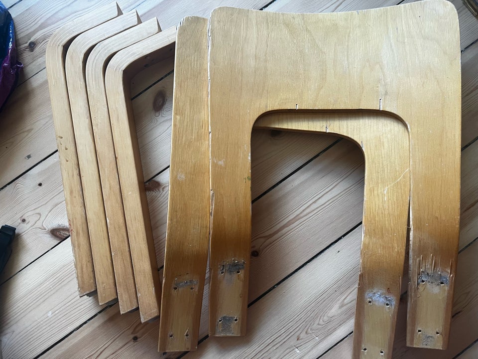 Alvar Aalto, Chair 66 , 4x bagben og