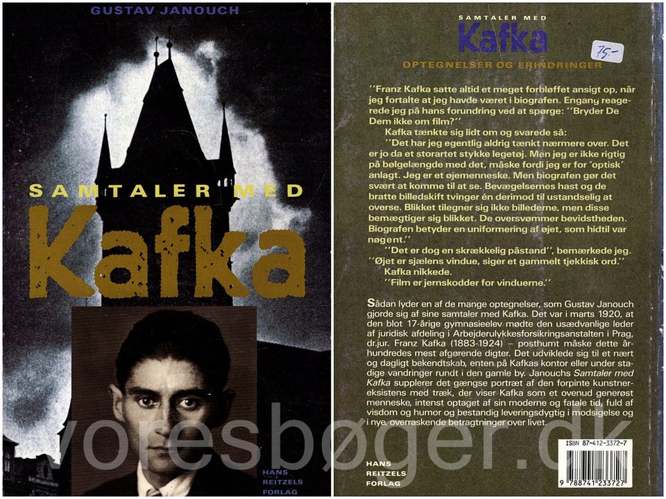 Samtaler med Kafka, Gustav Janouch