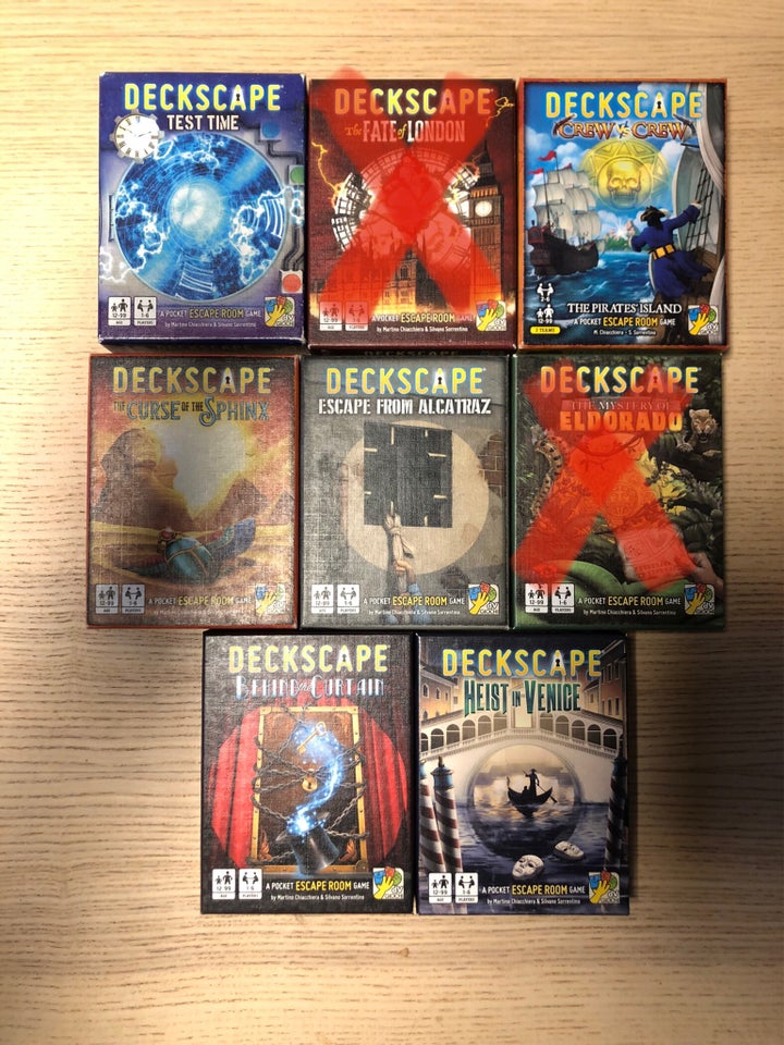 Deckscape, Escape room, andet spil