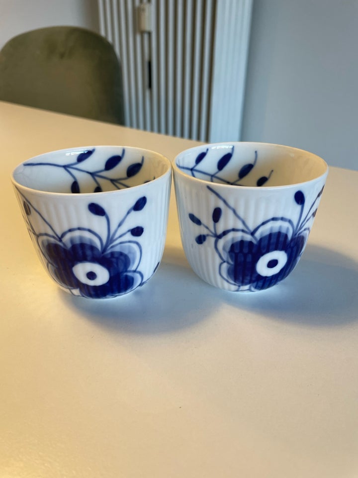 Porcelæn Fyrfadsstage Royal