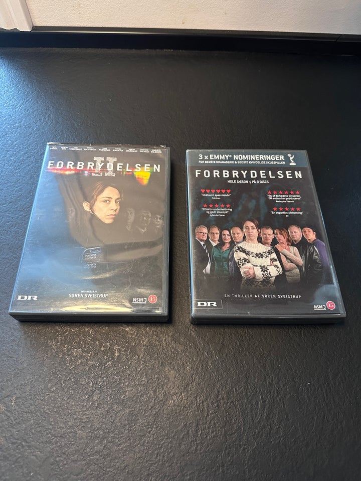 Forbrydelsen 1 og 2, DVD, krimi