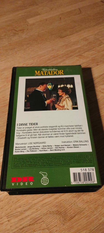 Serie, MATADOR (10), instruktør