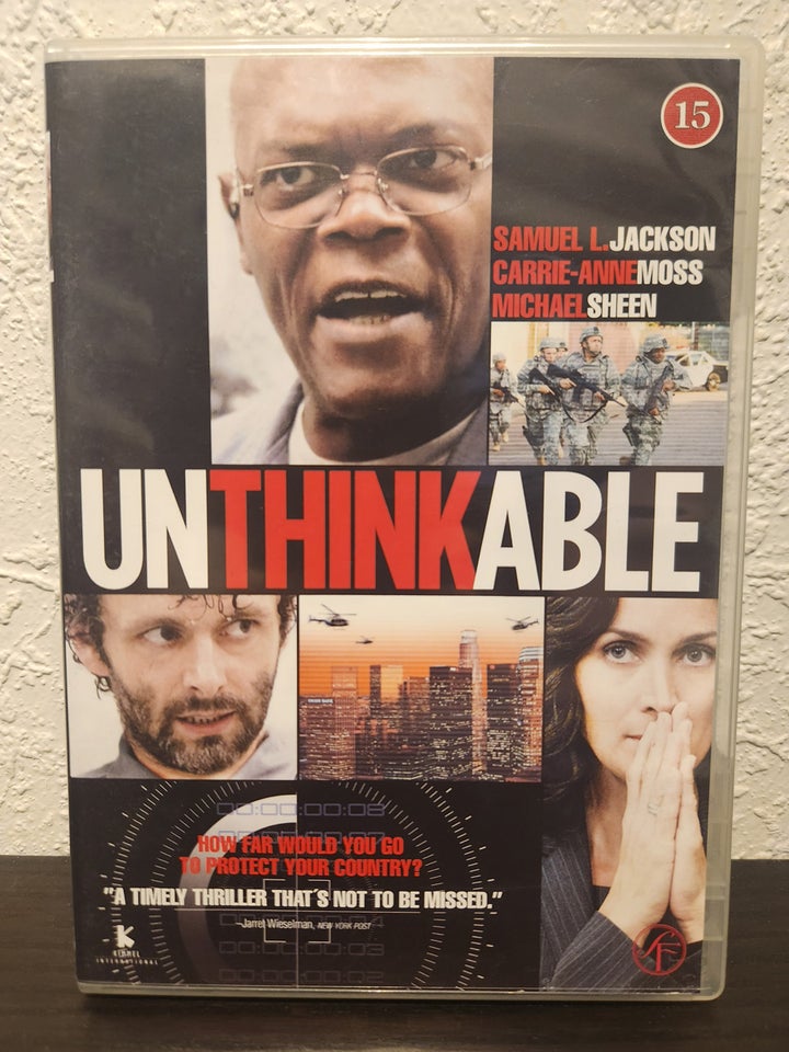 Unthinkable, DVD, andet