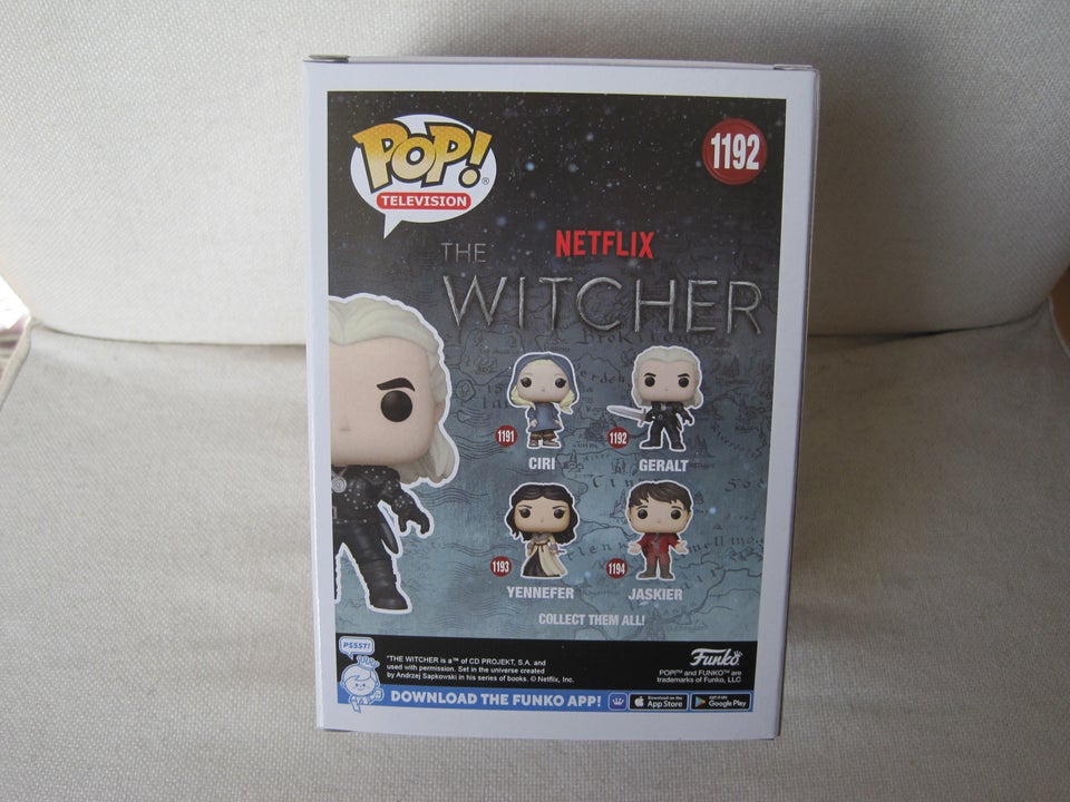 Funko Pop #1192 Geralt chase