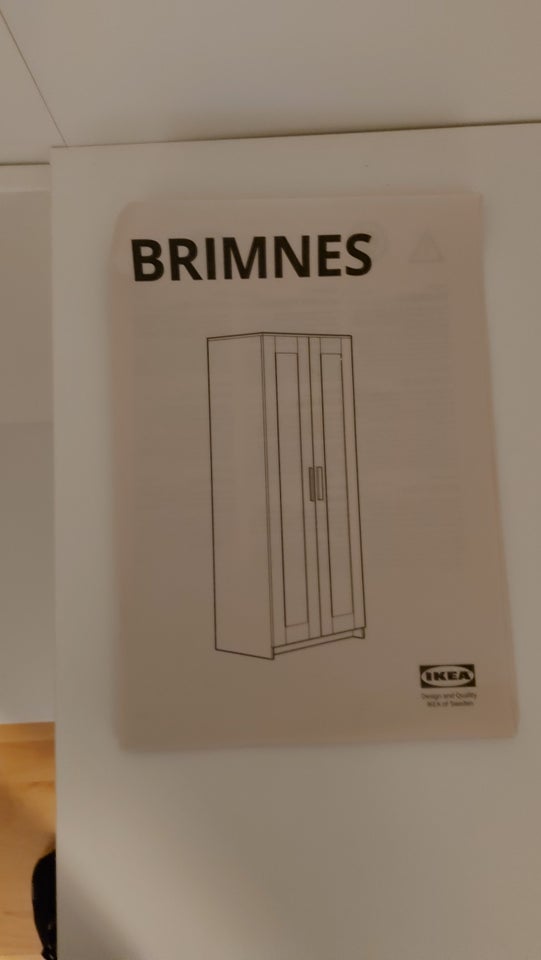 Garderobeskab, Ikea Brimnes, b: 78