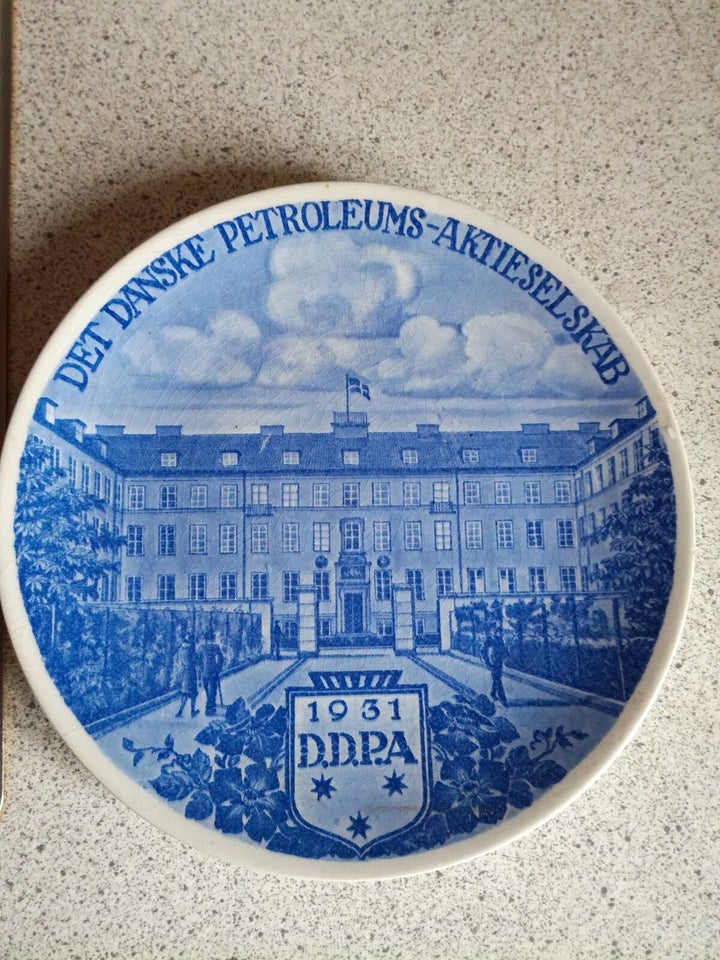 Porcelæn platter Det Danske