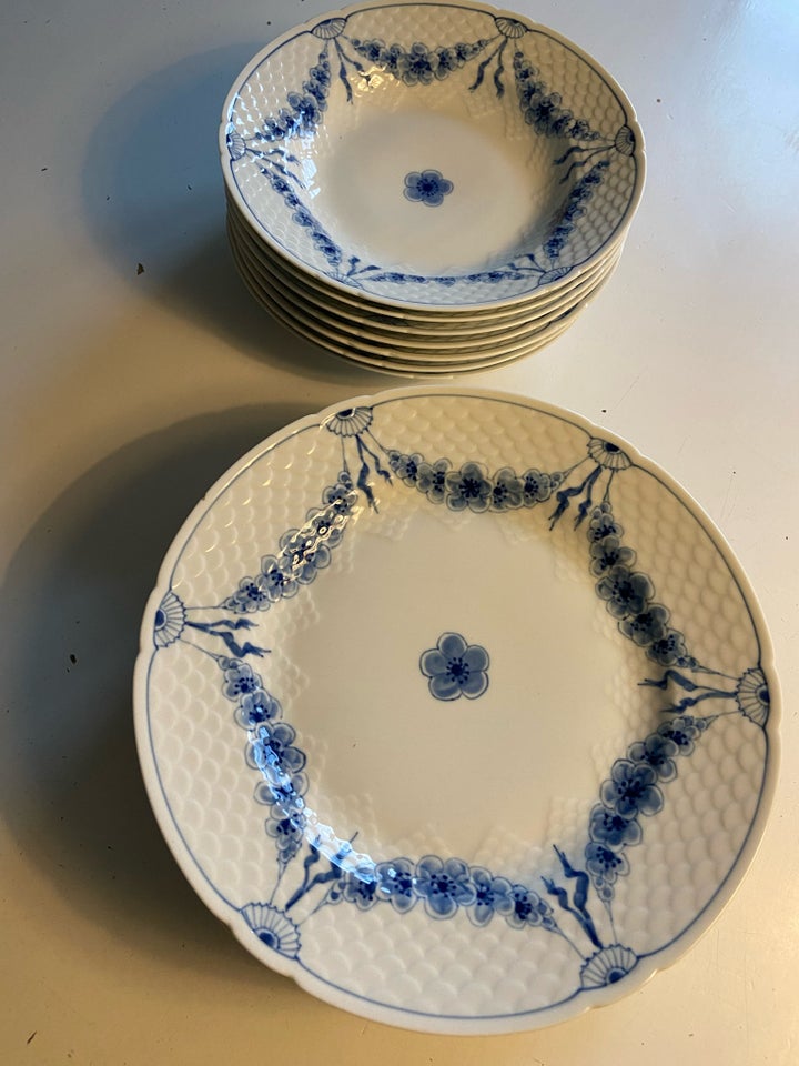 Porcelæn, Middagstallerkener og