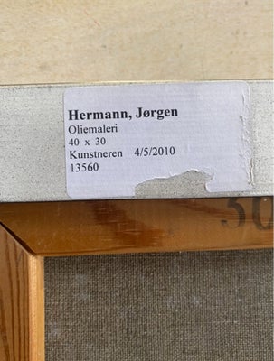 Akrylmaleri Jørgen Hermann