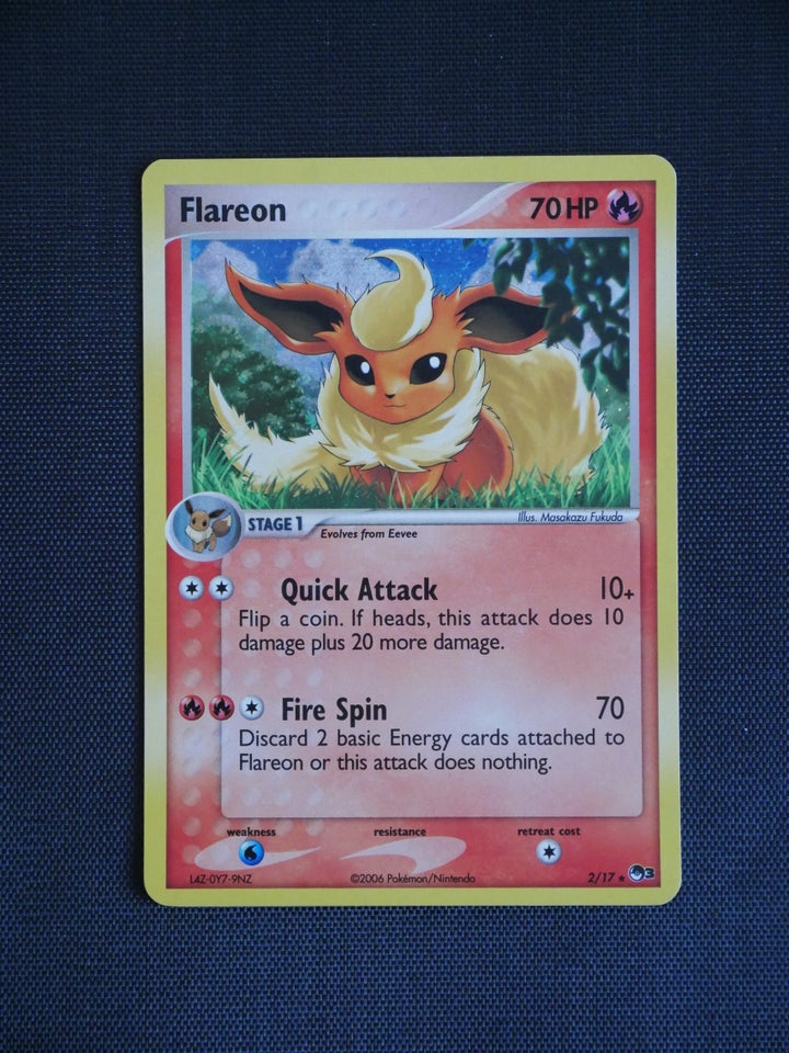 Samlekort, Pokémon: Flareon, 2006