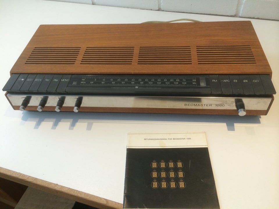 AM/FM radio Bang  Olufsen 1000