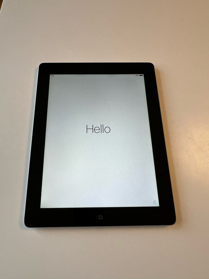 iPad 4, 16 GB, hvid