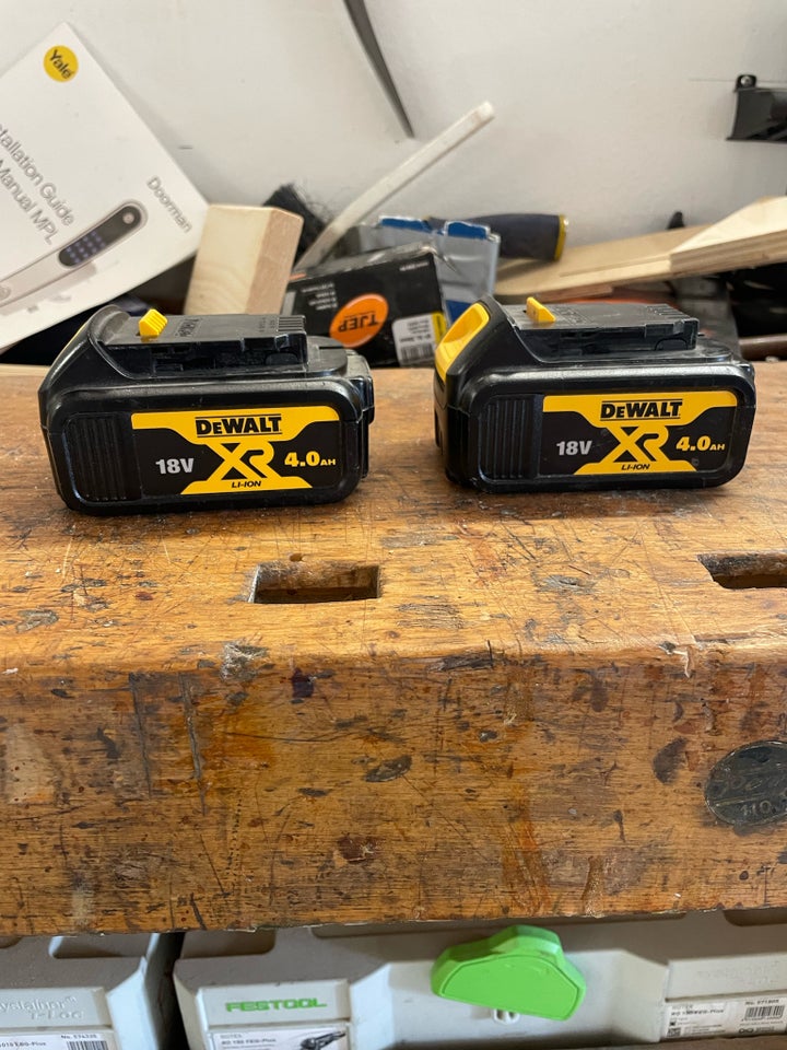 Akku-batteri, DeWalt