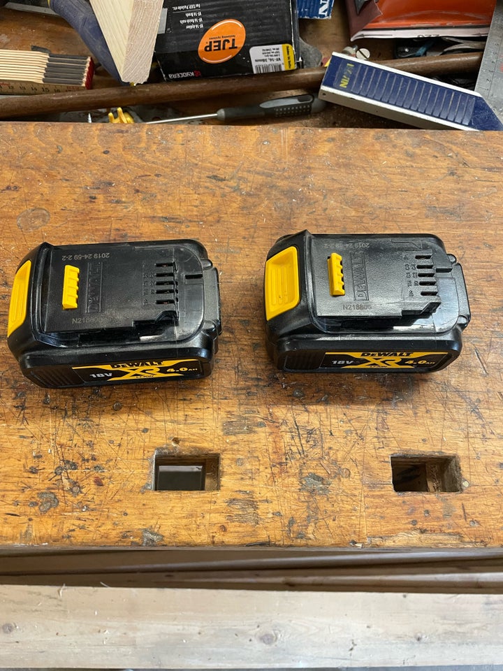 Akku-batteri, DeWalt