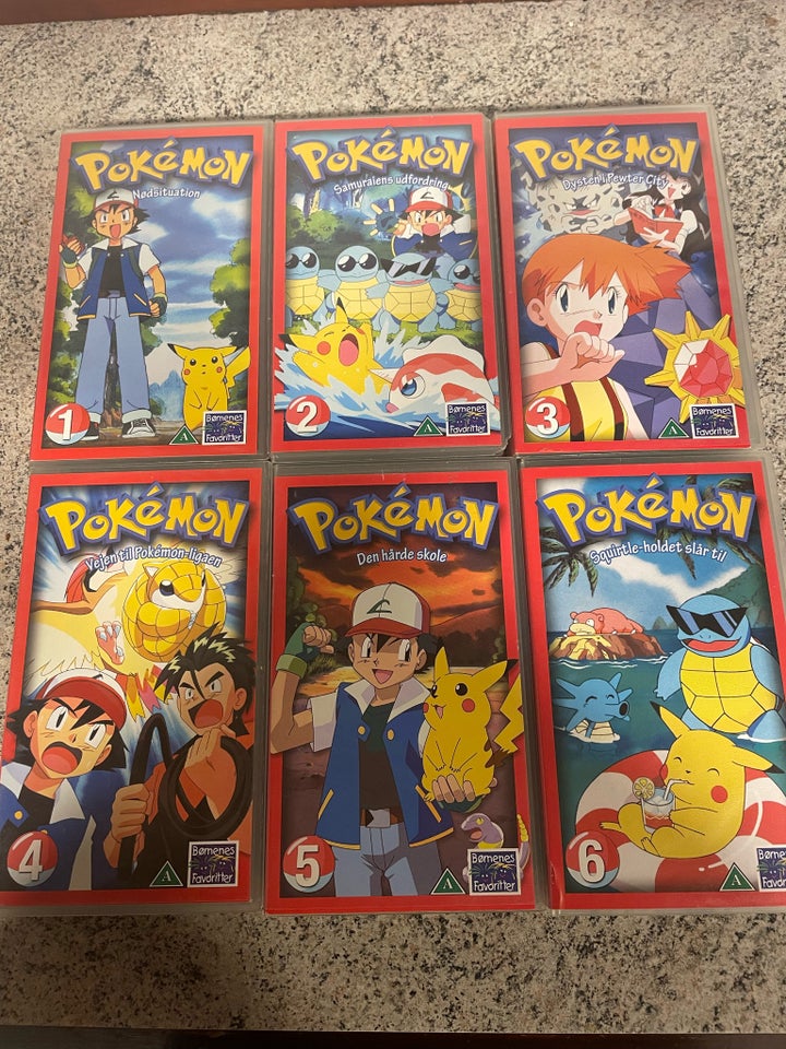 Tegnefilm, Pokemon VHS film