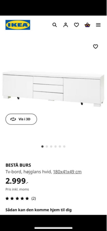 Tv-bænk