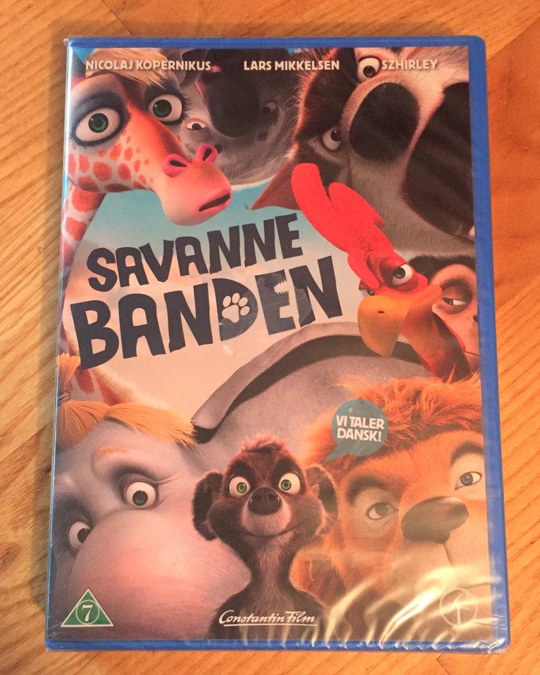 Savannebanden, DVD, familiefilm