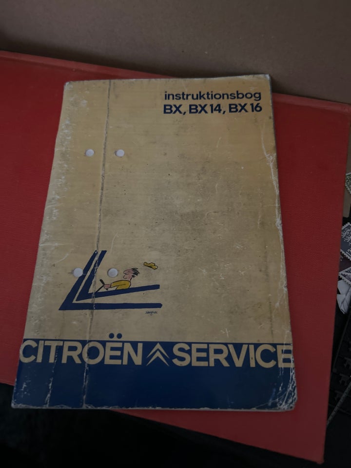 Citroën bx instruktionsbog 1983,