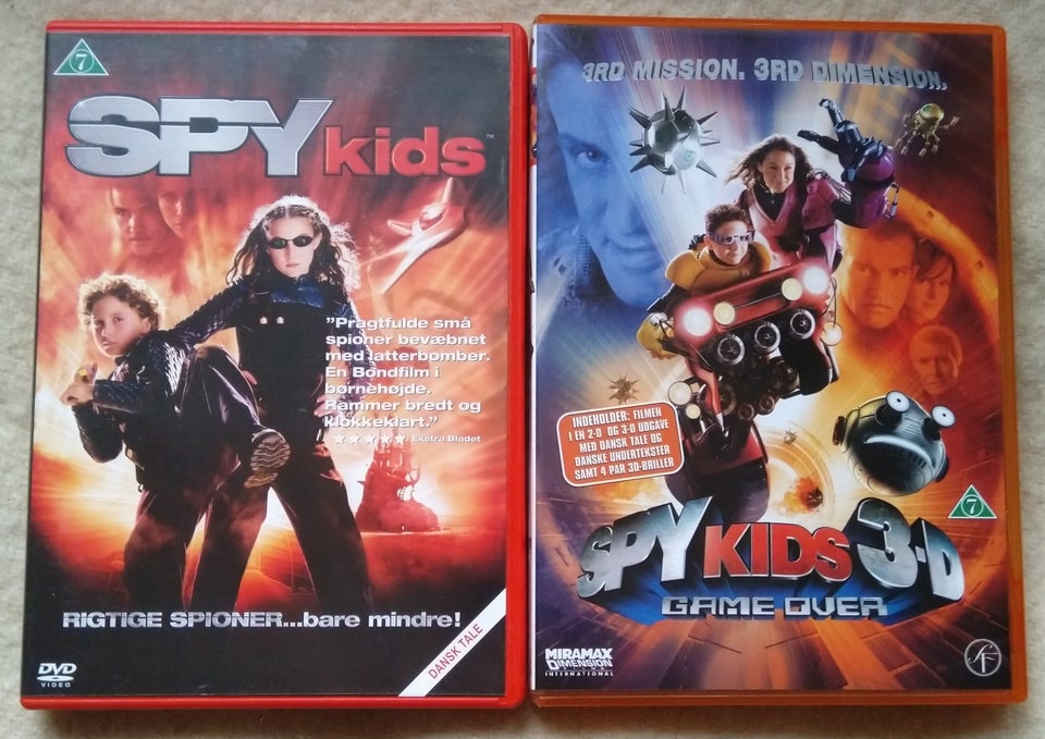 Spy Kids, DVD, familiefilm