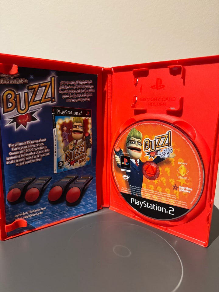 Buzz The Big Quiz, PS2