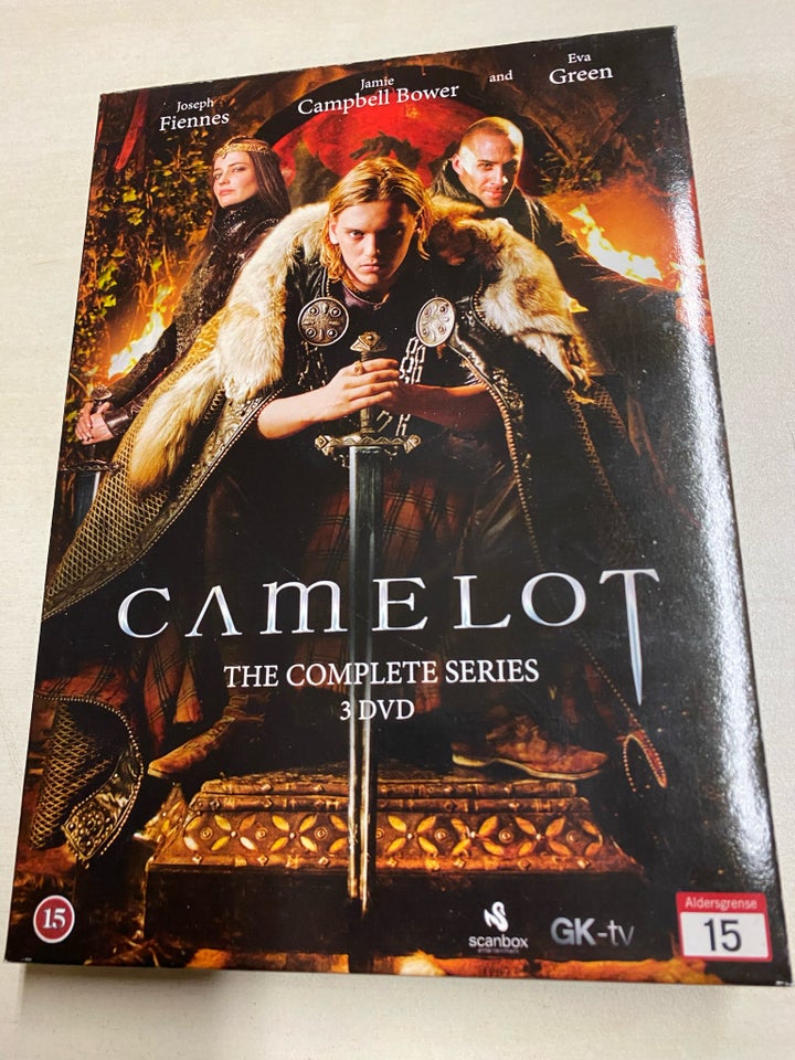 Camelot The complete series 3 dvd,