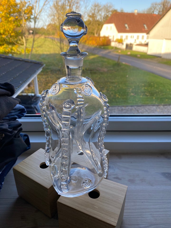 Kluk flaske, Glas, 100 år gl.