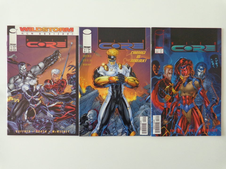 Wild Core #1-10, Ruffner,